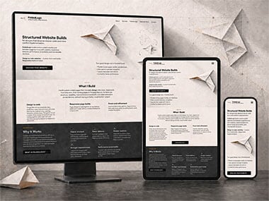 FoldedLogic Responsive Screenshots