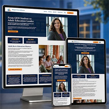 Voice with Megan Responsive Screenshots